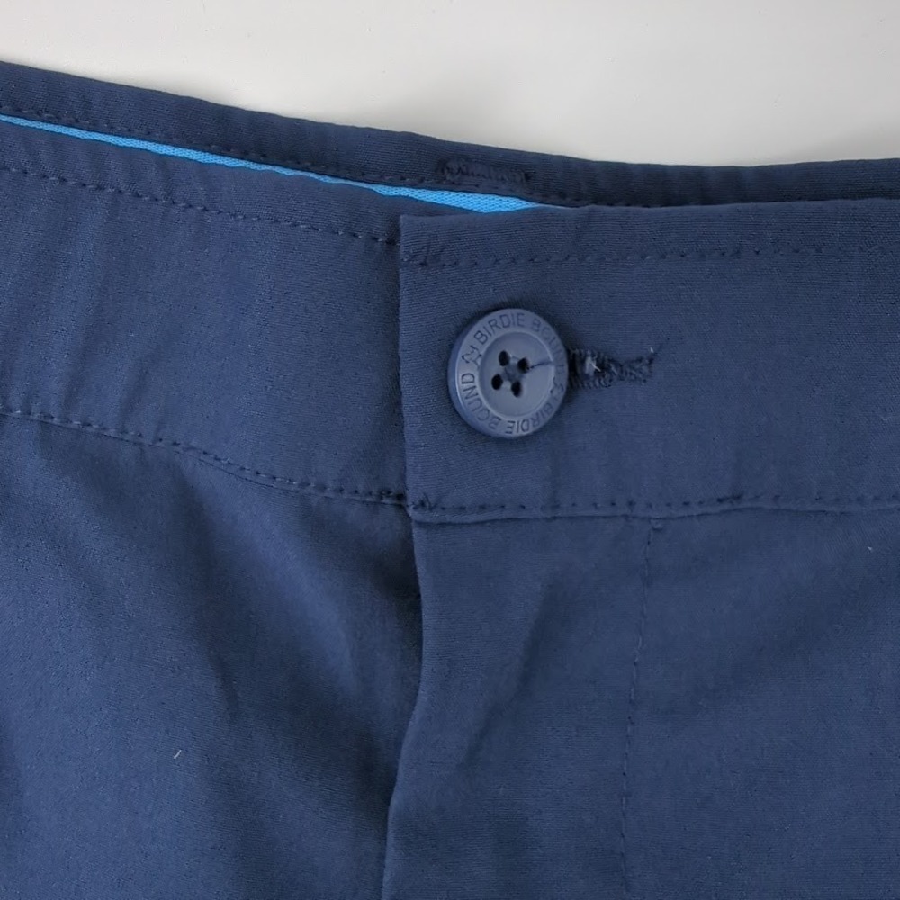 Birdie Bound Golf Shorts Mens Size 32 Blue Performance Stretch Casual 8" - Picture 7 of 9